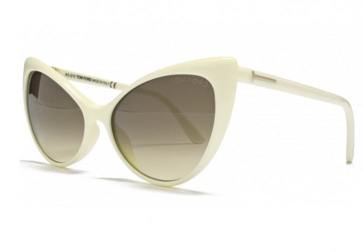 Anastasia Sunglasses in Ivory 350 125