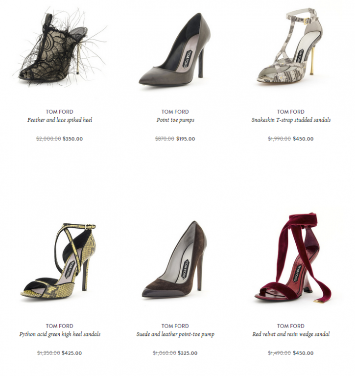 tom ford heels price